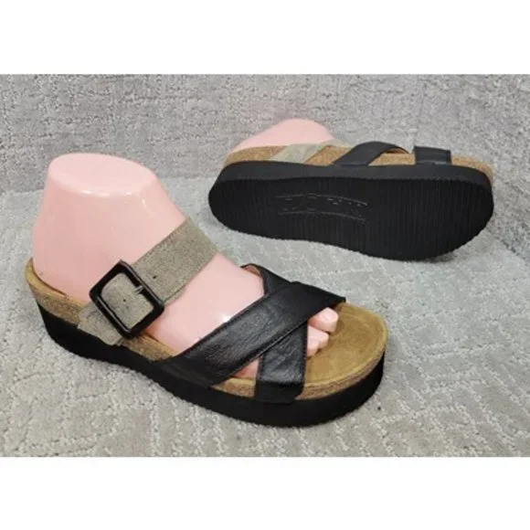 NAOT Juliette Women's Size EU 39 Beige/Beige Leather Strappy Sandals - Picture 5 of 12